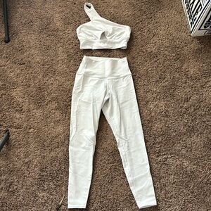 COPY - White ALO set size Small top and XS bottoms
